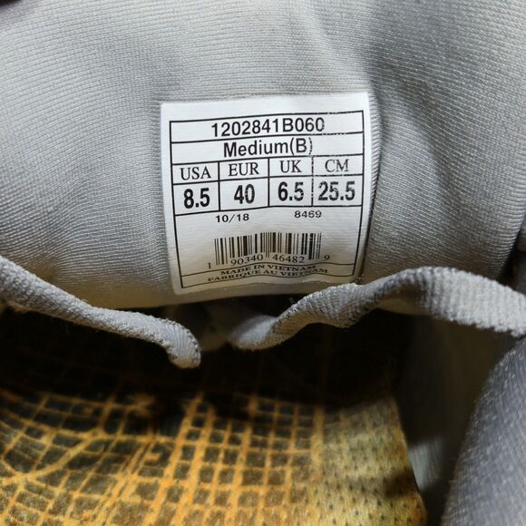 Brooks Adrenaline 19 Womens Size 8.5B Grey/Blue Mesh Running Casual Sneakers - Picture 8 of 12